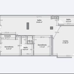 Apartamento de lujo a estrenar, con despacho