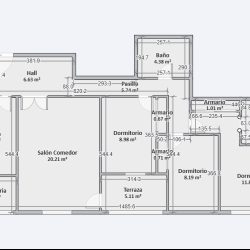 Alto, excelentes vistas, garaje